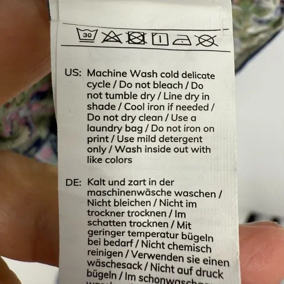 Women's Tank Top Dress XL Cupshe Blue Floral sundress - Picture 5 of 8